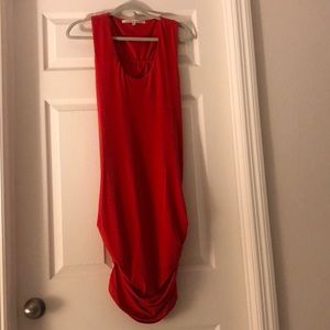 Red midi dress by Rachel Roy, brand new size M